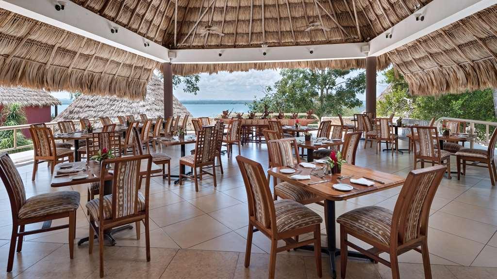 Camino Real Tikal‎ Otel El Remate Restoran fotoğraf